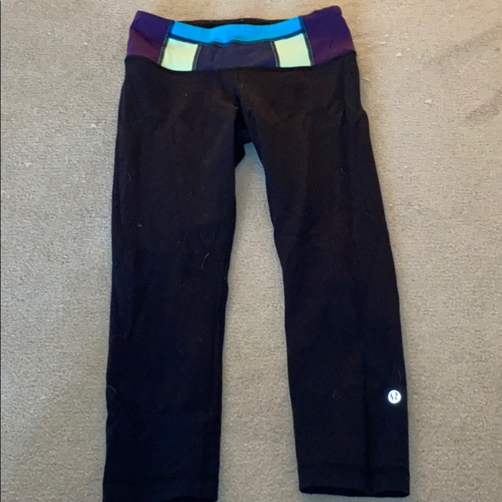 Lulu lemon cropped leggings